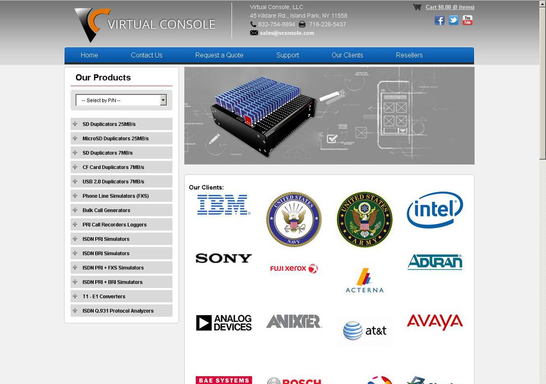 ������� ����� VConsole